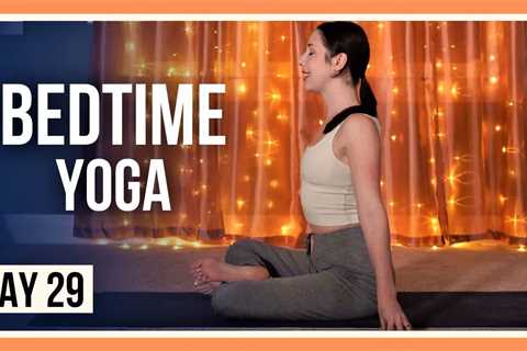 15 Min Yoga For Sleep – Day #29 (YOGA STRETCHES BEFORE BED)