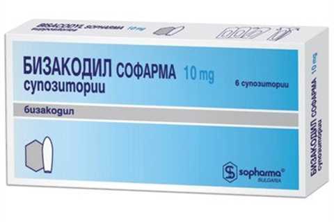 Bisacodyl 10 mg (6 suppositories)