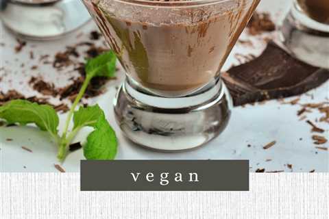 Easy Vegan Dark Chocolate Pudding