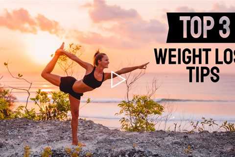TOP 3 NATURAL WEIGHT LOSS TIPS | Healthy + Sustainable #shorts
