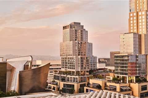 Frank Gehry's The Grand skyscrapers open in Los Angeles