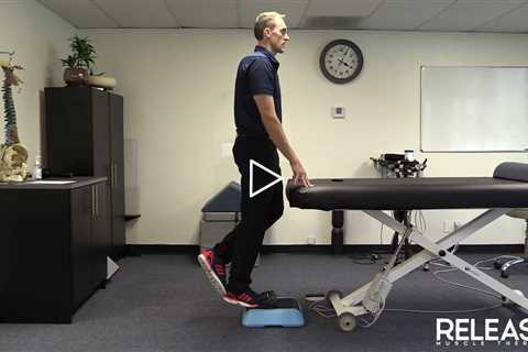 Standing Single Leg Calf Raise - Toe Elevated - Lower To Stretch