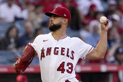 Patrick Sandoval's strong outing wasted in Angels' sloppy loss to Rangers