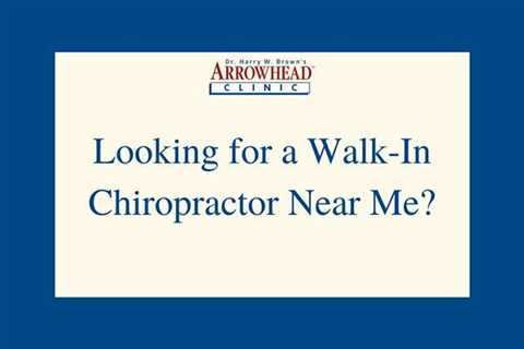 Arrowhead Clinic Chiropractor Newnan