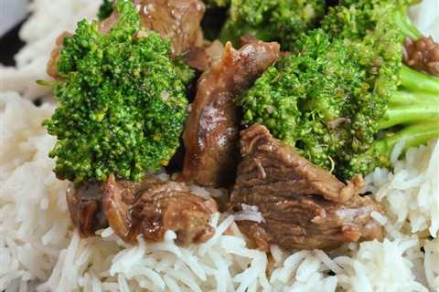 Instant Pot Beef and Broccoli + Weekly Menu