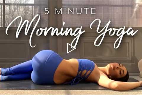 5 Minute Yoga - This is The BEST Morning Yoga In Just 5 MINUTES!