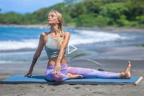 30 Min Yoga For Stress, Anxiety, & Self-Compassion | Lokah Samastah Sukinho Bhavantu