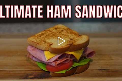 Ultimate Ham Sandwich l Easy Low Calorie Recipe for Weight Loss