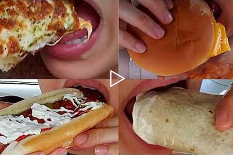 TWILIGHT ASMR BEST *FAST FOOD* MUKBANG COMPILATION PART 8