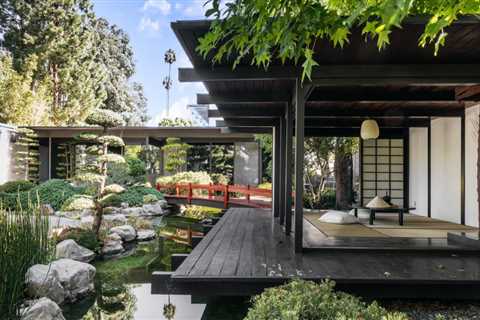 This $13 Million Japanese ‘Minka’ House in Beverly Hills Has a Floating Tea Room