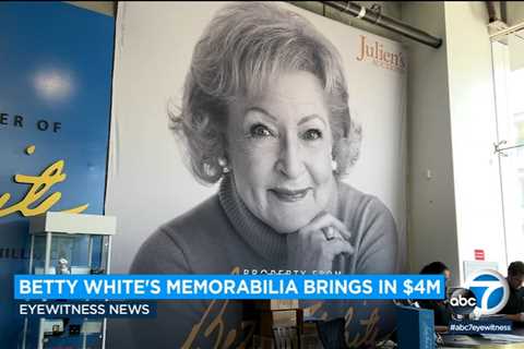 Betty White auction in Beverly Hills brings in whopping $4 million