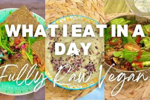 What I Eat in a Day | Raw Vegan (High Carb, Low Fat) #shorts