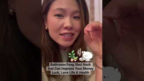 Bathroom Feng Shui Hack that Improves Your Opportunities & Health #hacks #indoorplants  #bathroom