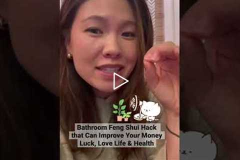 Bathroom Feng Shui Hack that Improves Your Opportunities & Health #hacks #indoorplants ..