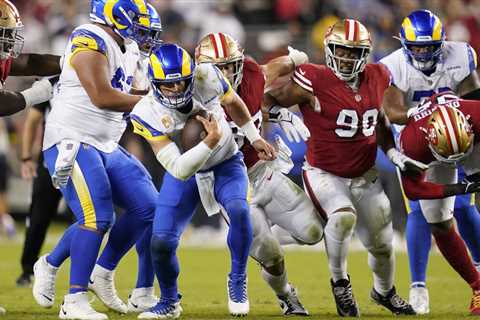 Rams coach Sean McVay says interception-prone Matthew Stafford 'played excellent'