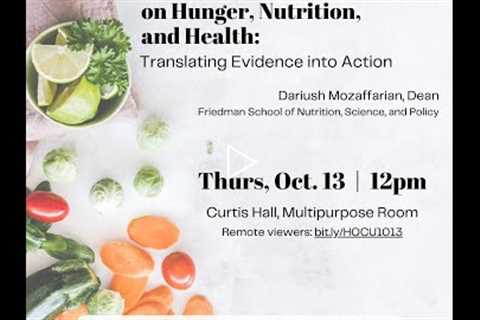 The White House Conference on Hunger, Nutrition, and Health: Translating Evidence into Action