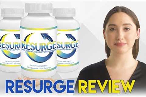 Resurge Review - A supplement that can help weight loss?