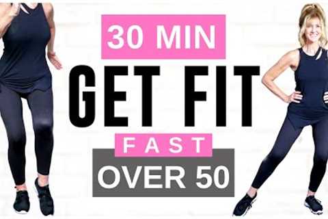 30 Minute GET FIT Indoor Walking Workout For Women Over 50!