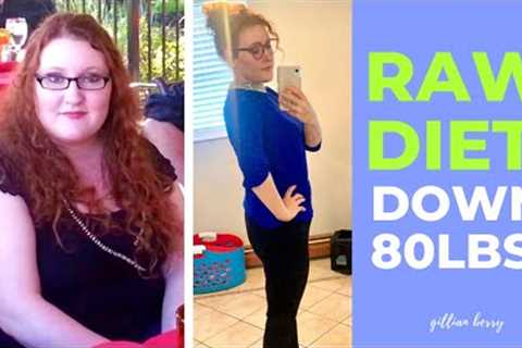 RAW VEGAN DIET BEFORE + AFTER STORY (Dramatic Transformation)