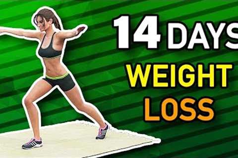 14 Days Weight Loss Challenge - Home Workout Routine