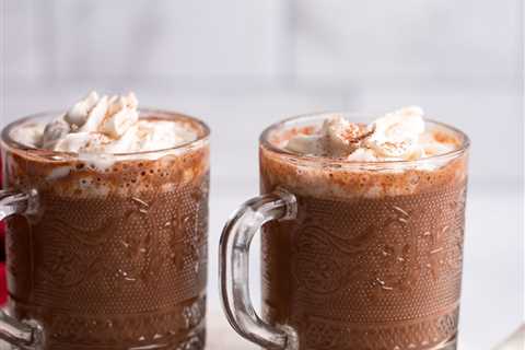 Spiked Vegan Hot Chocolate