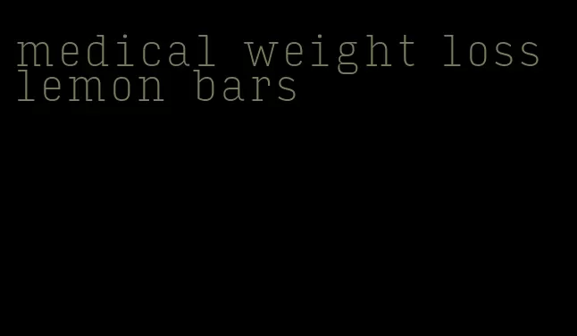 Clinical Weight Management Lemon Bars (Authorities) - Moviebill