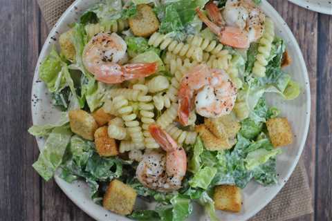 Shrimp Caesar Salad with a Twist