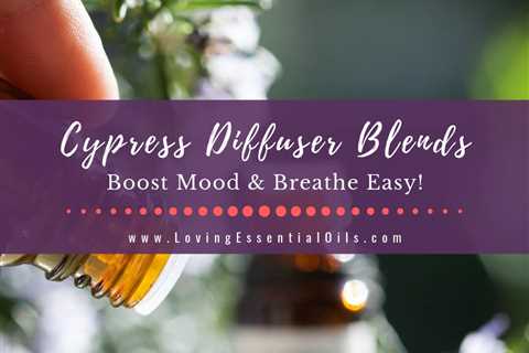 Cypress Diffuser Blends - 10 Mood Boosting Essential Oil Recipes