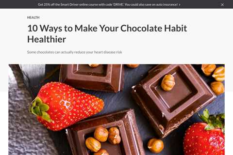 Dark Chocolate: Enjoy in Moderation to Avoid Heavy Metal Contamination