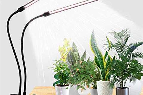 LED Grow Lights,6000K Full Spectrum 50W White Plant Light LED Bulbs with Clip for Indoor Plant..