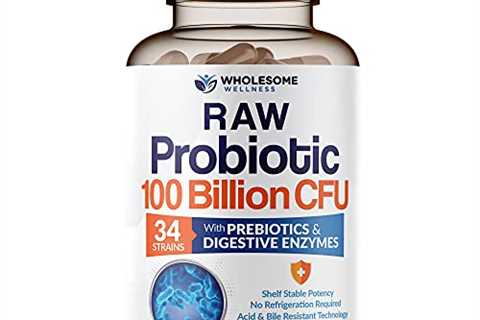Organic Probiotics 100 Billion CFU, Dr Formulated Probiotics for Women, Probiotics for Men and..