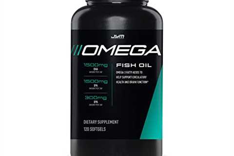 Omega JYM Fish Oil 2800mg, High Potency Omega 3, EPA, DHA, DPA for Brain, Heart,  Joint Support |..