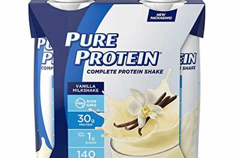 Pure Protein Vanilla Protein Shake | 30g Complete Protein | Ready to Drink and Keto-Friendly |..