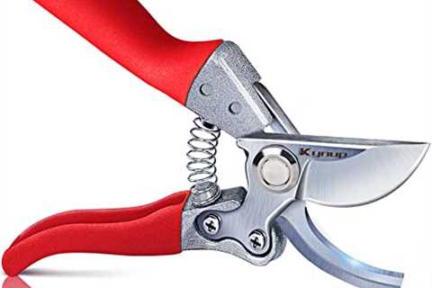 Kynup 8.6 Gardening Shears, Professional Bypass Pruner Hand Shears, Tree Trimmers Secateurs, Hedge  ..