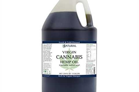 Zatural Hemp Oil 100% Pure Cold Pressed High Vegan Omegas 3  6 No Fillers or Additives Therapeutic..