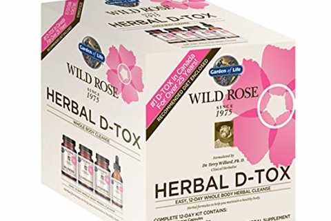 Garden of Life 12 Day Detox Cleanse - Wild Rose Herbal D-Tox Kit (12 Day)