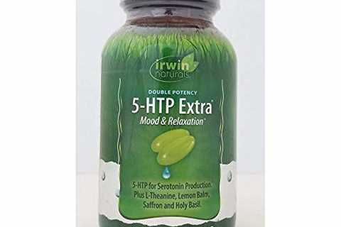 Irwin Naturals 5-HTP Extra, 60 SoftGels Each (Pack of 2)