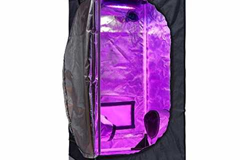 cdmall 24''x 24''x48'' Small Grow Tent Room with Durable 600D High Reflective Oxford Mylar Cover...