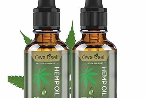 Organic Hemp Seed Oil Drops Extract for Pain Relief Natural Hemp Seed Oil Rich in OmÐµga 3, 6, 9..