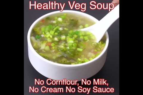 Vegetable Soup For Weight Loss #shorts