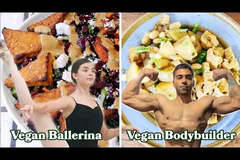 What A Vegan Ballerina, Vegan Bodybuilder & Vegan Runner Eat In A Day