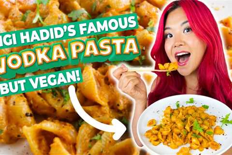 Finally Tried Gigi Hadid’s Viral VODKA PASTA RECIPE but VEGAN!