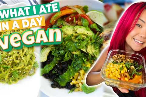 What I Ate in a Day & MEAL PREP With Me (Healthy-ish Vegan Recipes!)
