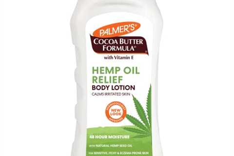 Palmer's Cocoa Butter Formula Hemp Oil Calming Relief Body Lotion, 8 Ounces