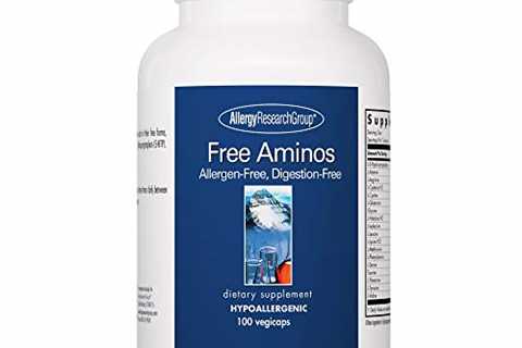 Allergy Research Group - Free Aminos - 13 Amino Acids, Bioavailable, Hypoallergenic - 100 Vegicaps