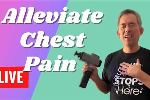 Alleviate Chest Pain and Tightness: How a Massage Gun Saved My Day