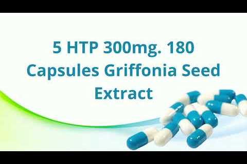 5 HTP 300mg  180 Capsules Griffonia Seed Extract
