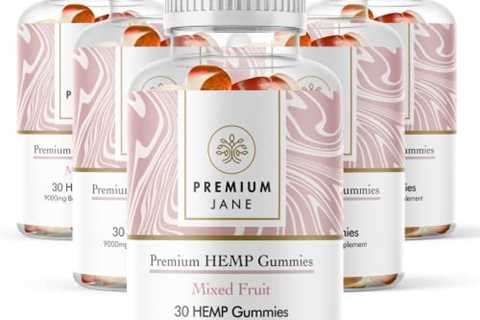 (5 Pack) Premium Jane Hemp Gummies for Sleep, Premium Jane Gummies, Tinitus, Premium Jane CBC..