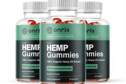 (3 Pack) Onris Hemp Gummies, Onris Original Formula, 3 Month Supply