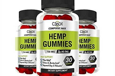 C360X Compoise Hemp Gummies – 3 Pack